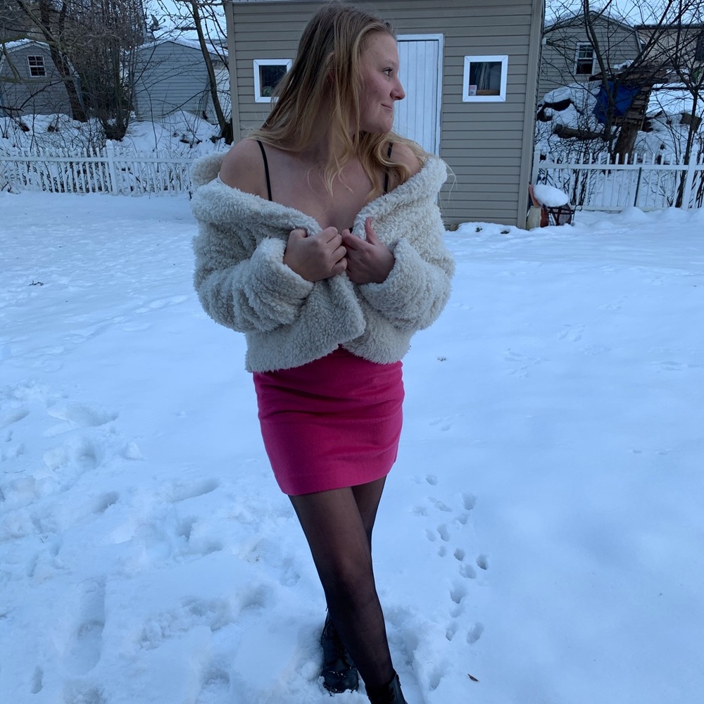 The limited hot pink skirtNWOT